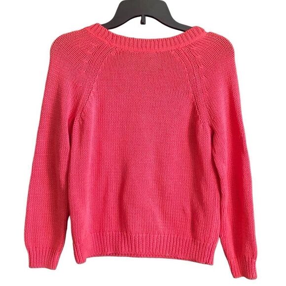 Banana Republic Millie Collection Pink Pullover Knit Sweater. Size Petite Small - Picture 2 of 6